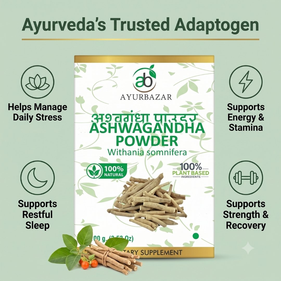 Ashwagandha Root Powder (Withania somnifera) 100g - image 2