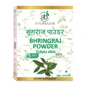 Bhringraj Powder (Eclipta alba) 100g by Ayur Bazar