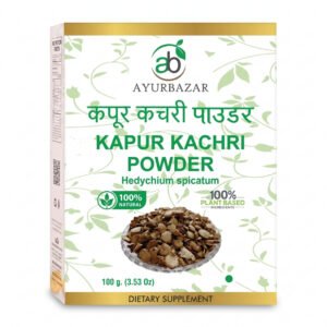 Kapur Kachri Powder (Hedychium spicatum) 100g by Ayur Bazar