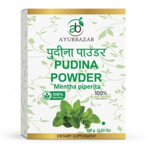 Pudina Powder (Mentha piperita) 100g by Ayur Bazar
