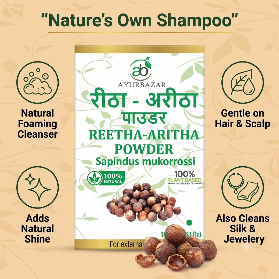 Reetha-Aritha Powder (Sapindus mukorossi) 100g - image 2