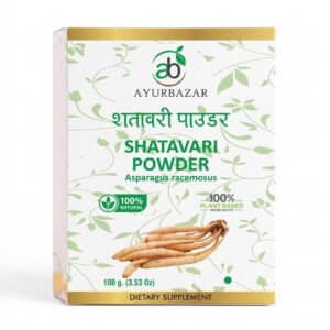 Shatavari Root Powder (Asparagus racemosus) 100g by Ayur Bazar