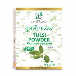 Tulsi Powder (Ocimum sanctum) 100g by Ayur Bazar