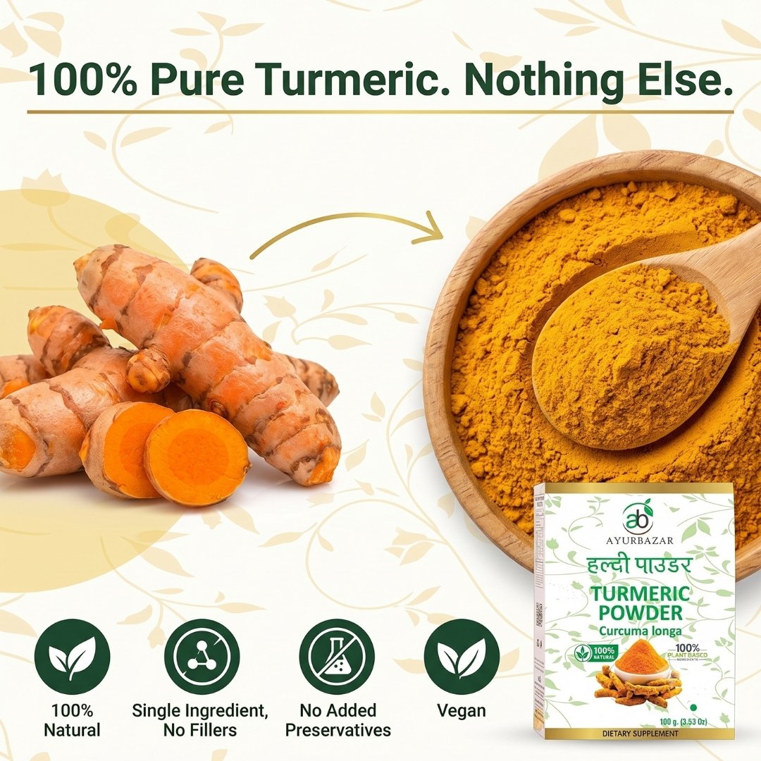 Turmeric Powder (Curcuma longa) 100g - image 4