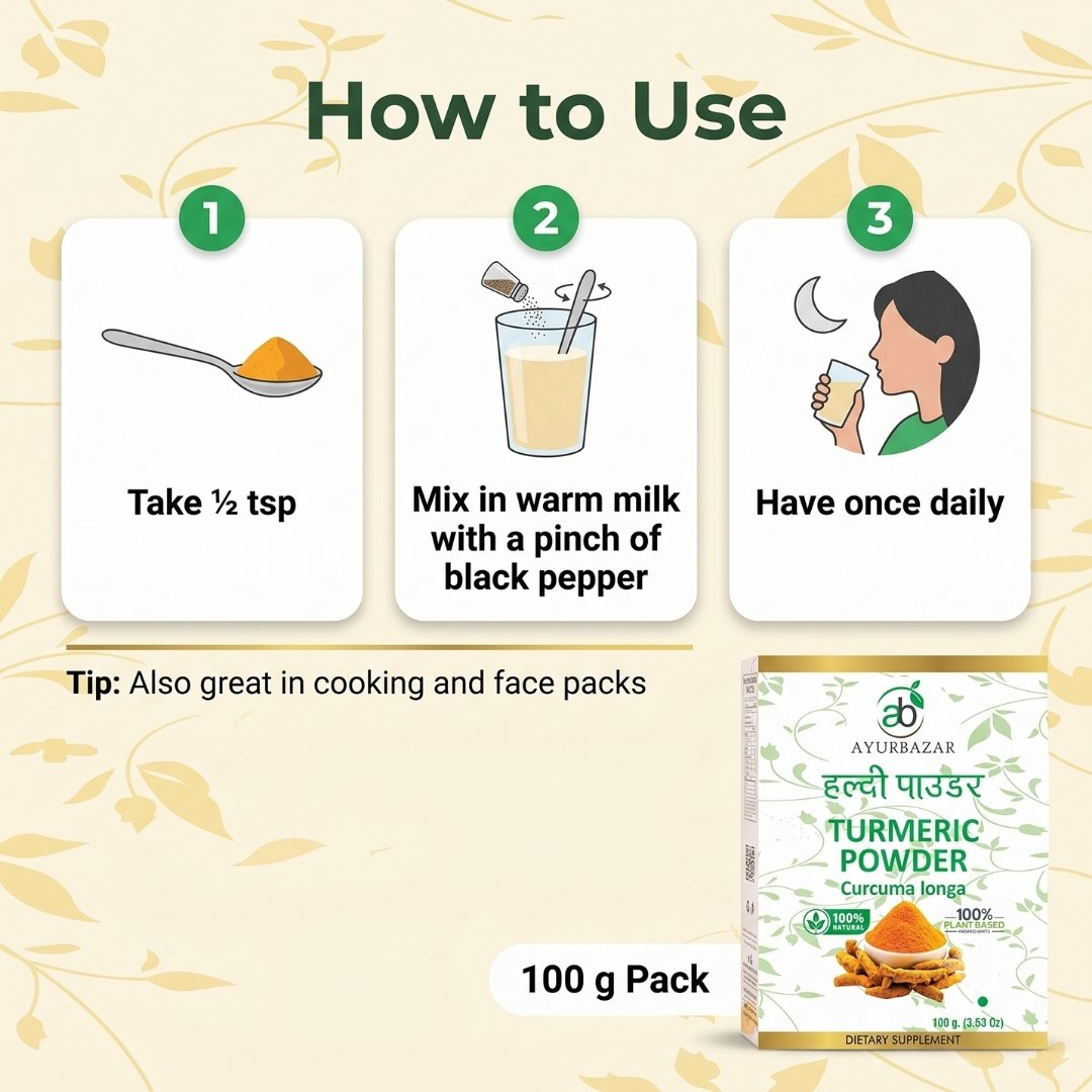 Turmeric Powder (Curcuma longa) 100g - image 5