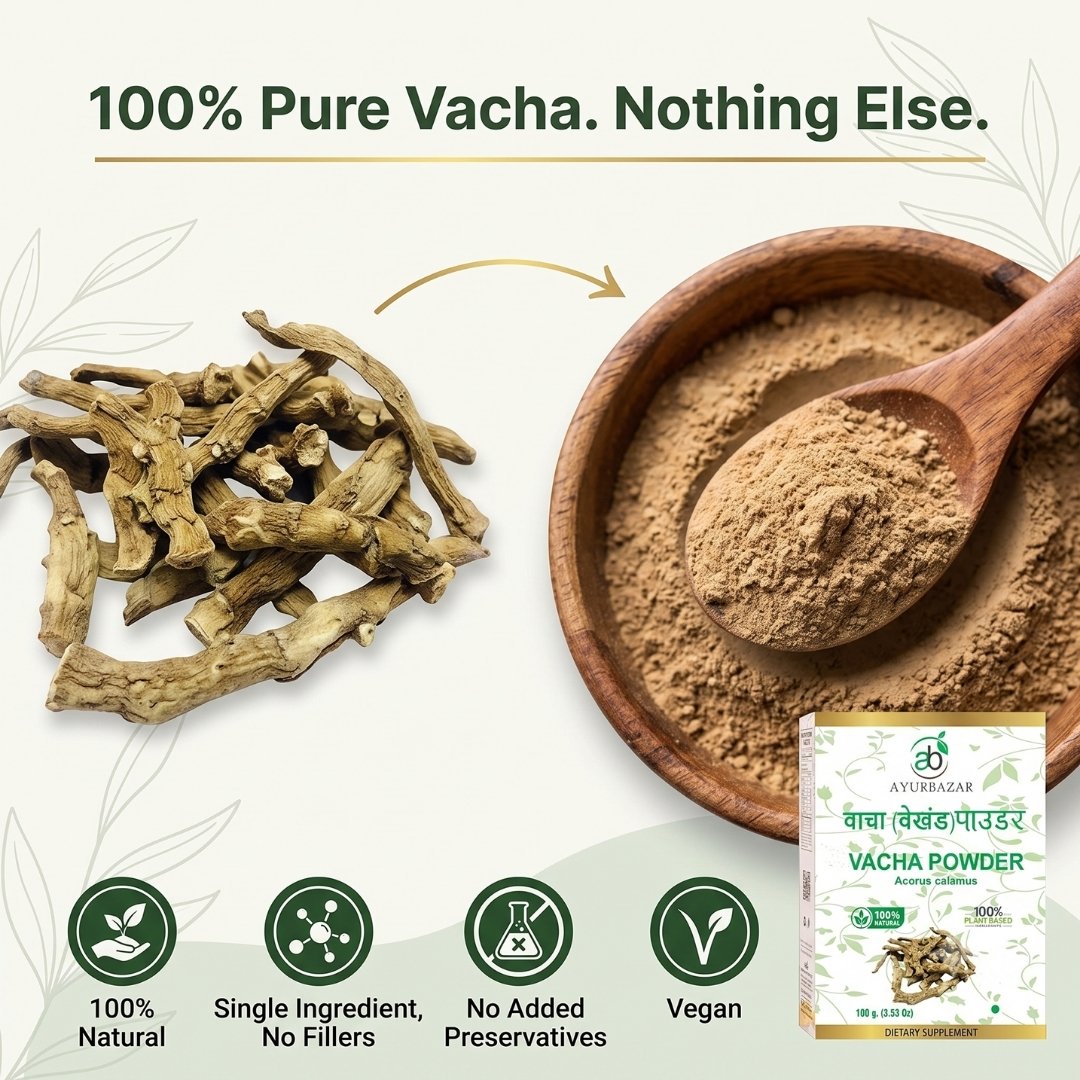 Vacha Powder (Acorus calamus) 100g - image 4