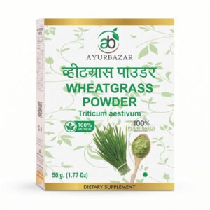 Wheatgrass Powder (Triticum aestivum) 50g by Ayur Bazar